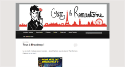 Desktop Screenshot of osezleromantisme.com